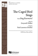 The Caged Bird Sings SATB choral sheet music cover